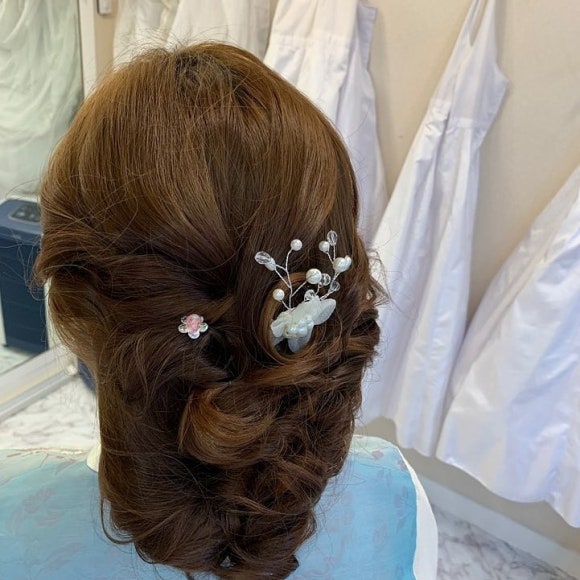 주홍한복 이미지