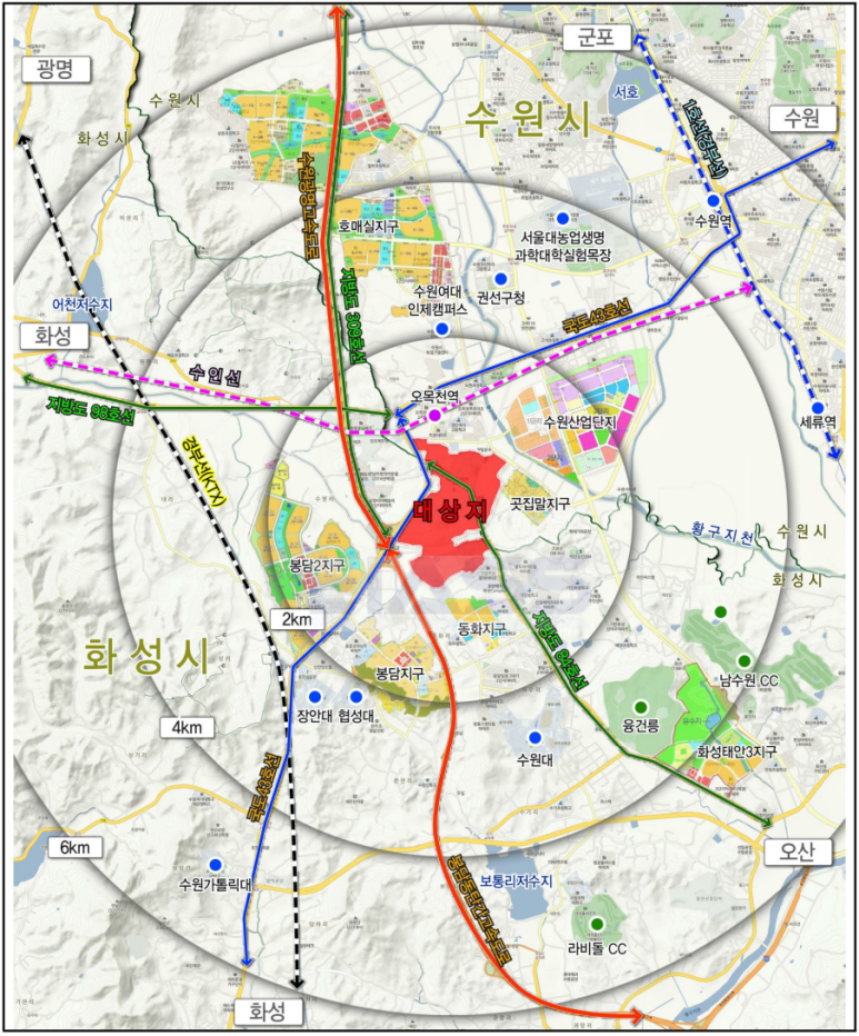 종전부동산 효행지구 도시개발사업 이미지