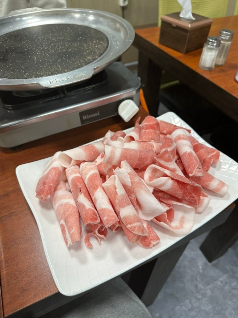 용지삼겹살 이미지