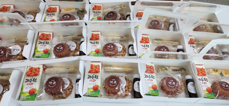 해윤담플라워떡케이크 이미지