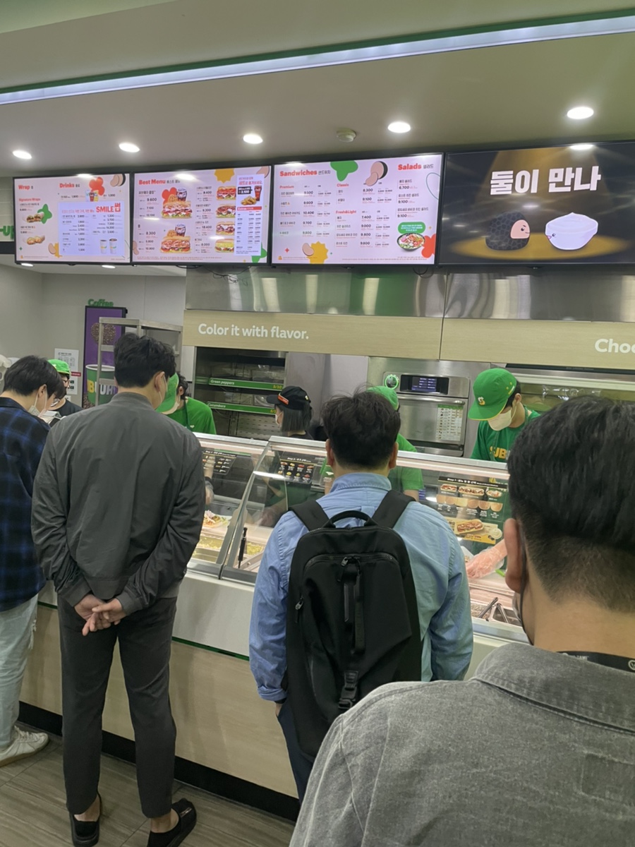 써브웨이선정릉역점 이미지