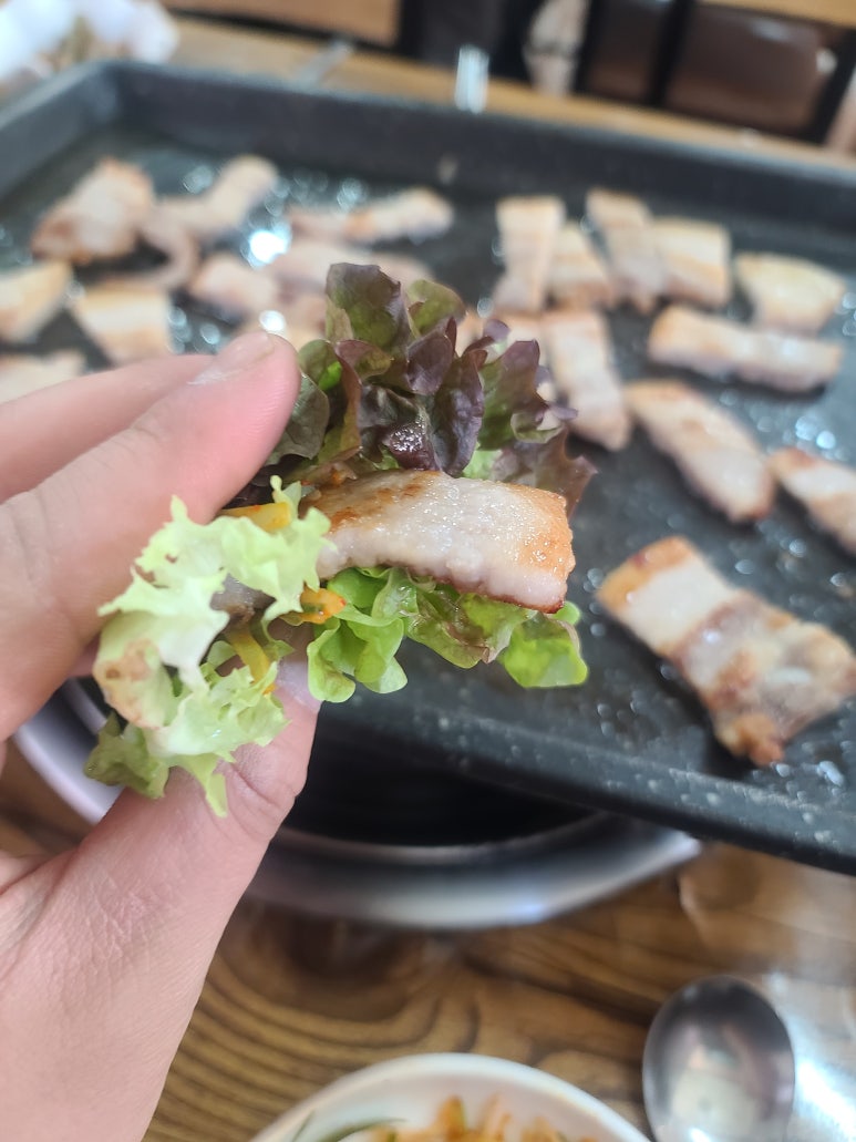 다운밀면 이미지