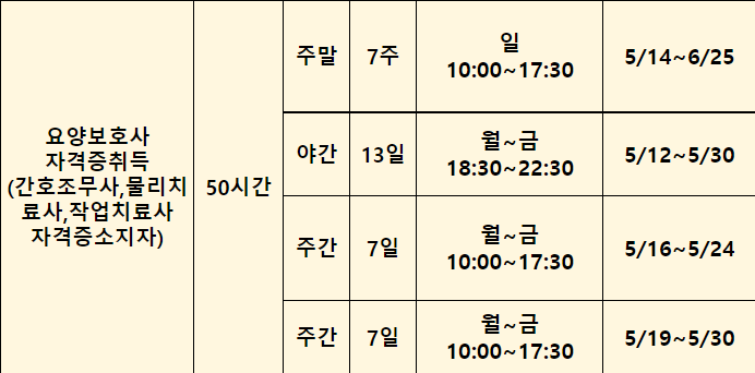 부천상동요양보호사교육원 이미지