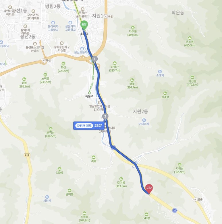용산교차로(상) 이미지