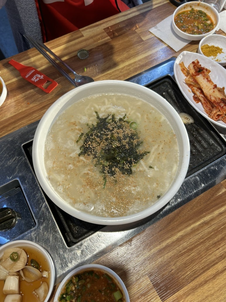 막창칼국수 이미지