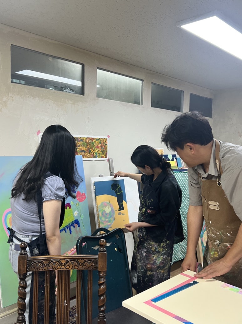 성수동작업실성인취미미술 이미지