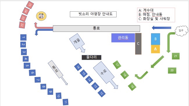 빗소리야영장 이미지