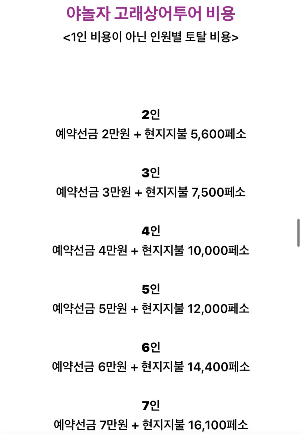 세보맘투어 이미지