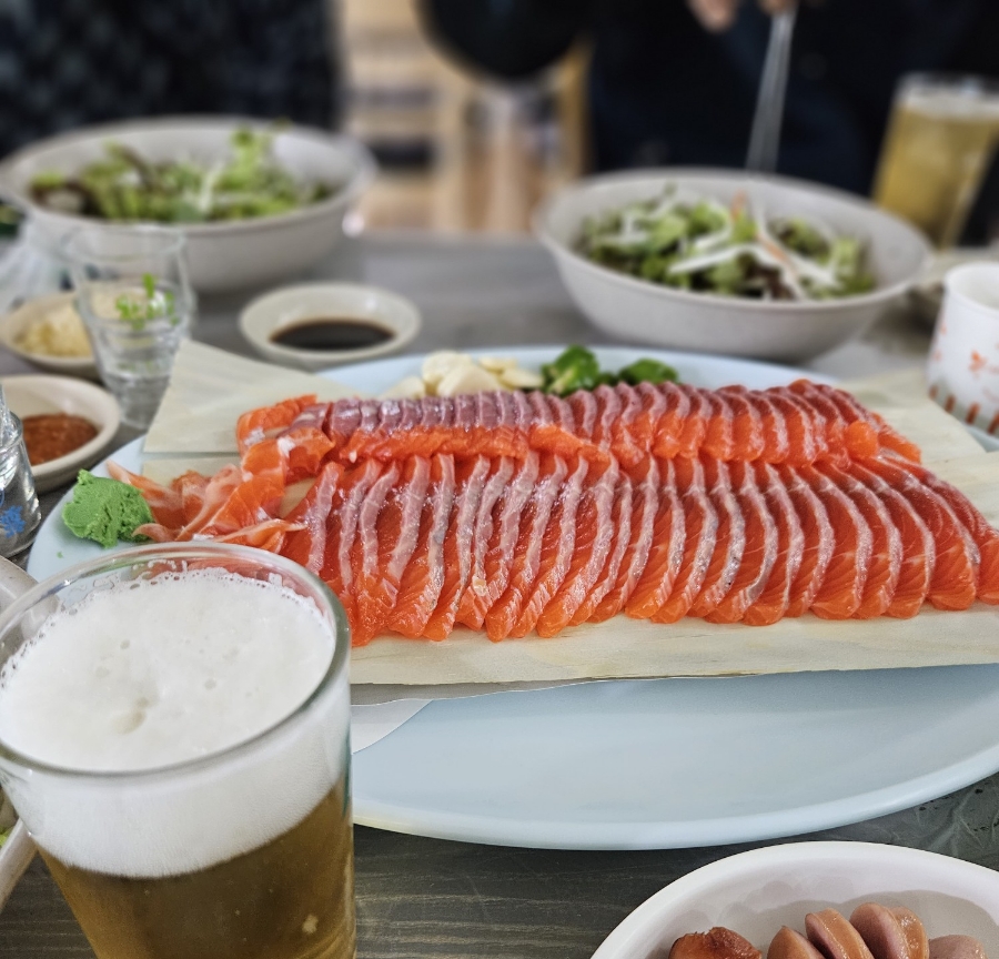 황둔수산송어장횟집 이미지