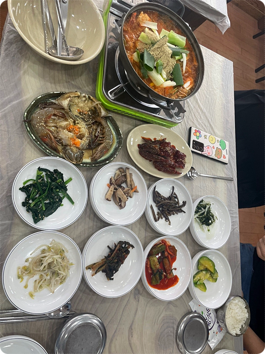 시골밥상 이미지