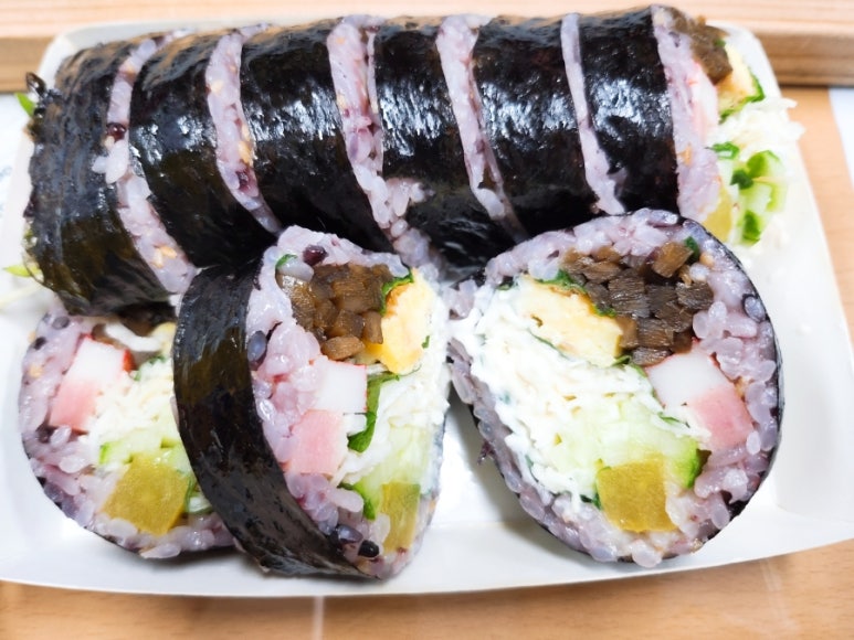 딜리버리푸딩김밥 이미지