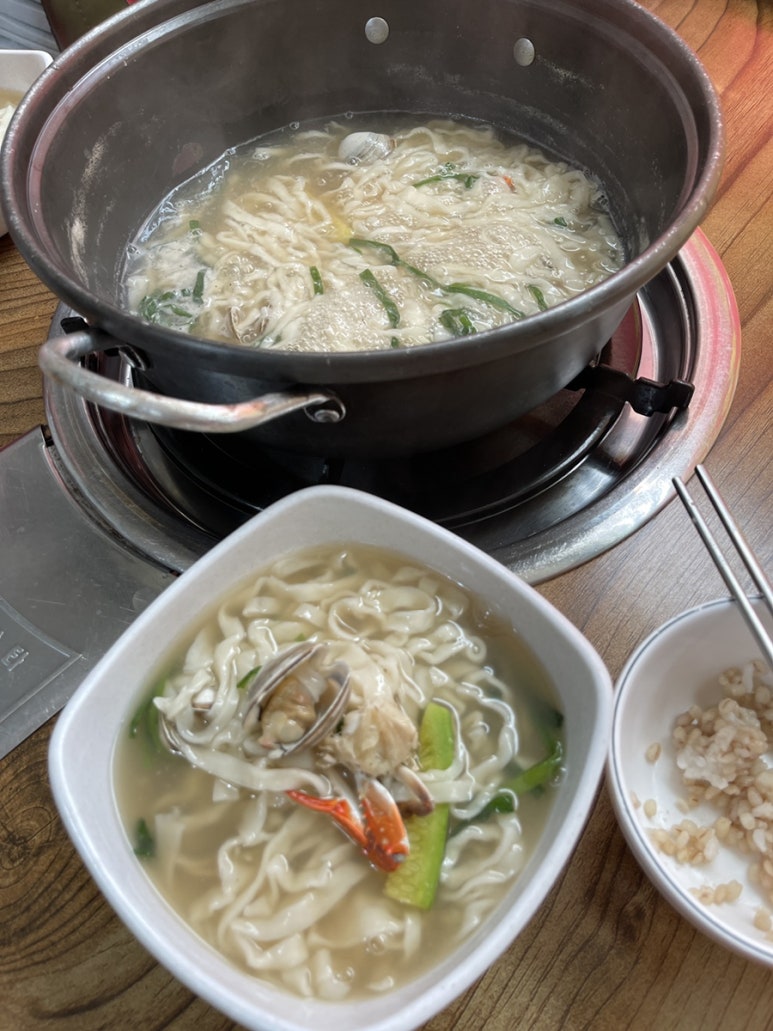 척산칼국수 이미지