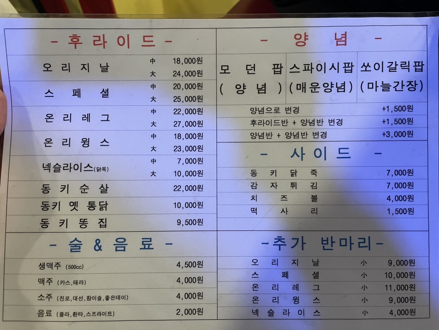 옛날통닭(사상점) 이미지