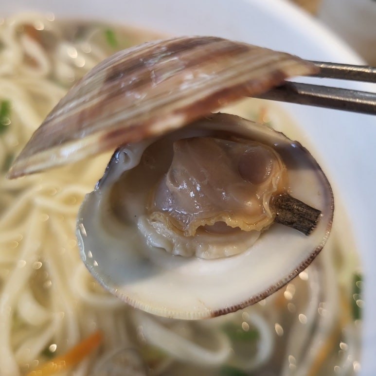 백칼국수 이미지