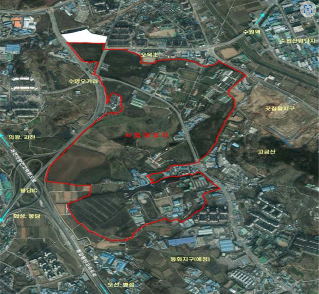 종전부동산 효행지구 도시개발사업 이미지