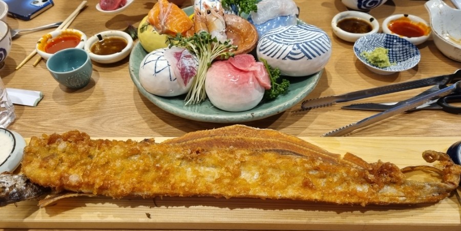 서서자는물고기 이미지