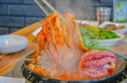 흑돼지김치말이 이미지