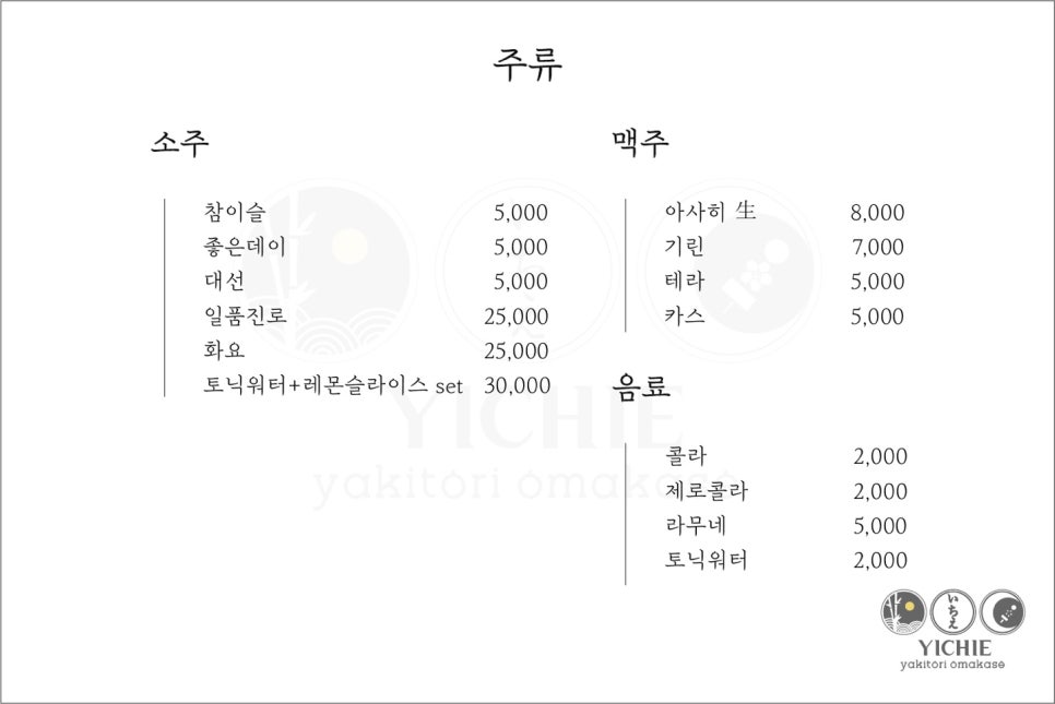 야키토리 이치에 이미지