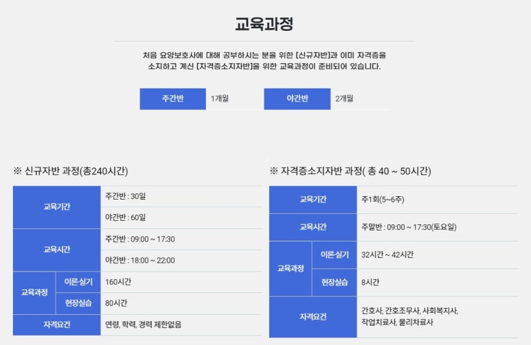 가족요양보호사교육원 이미지