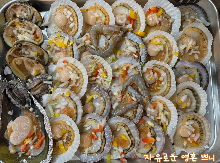 여신상조개구이 이미지