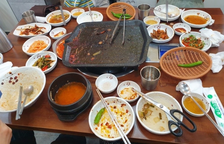 수락샘골보리밥 이미지