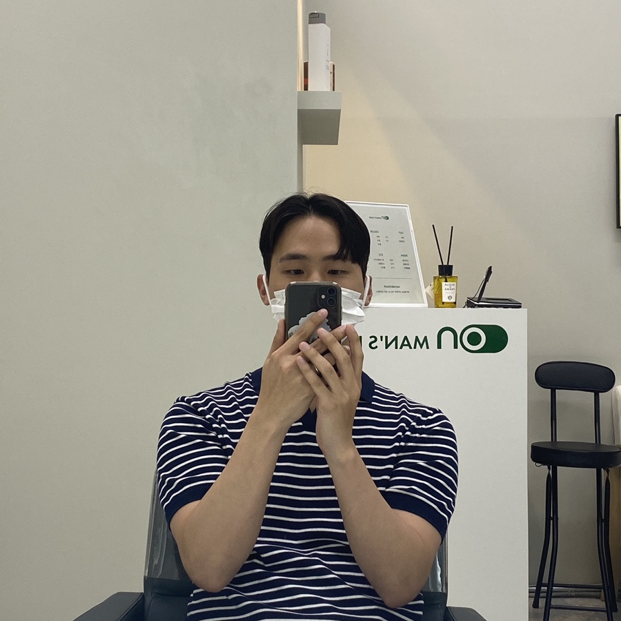 온맨즈헤어(on man's hair) 이미지