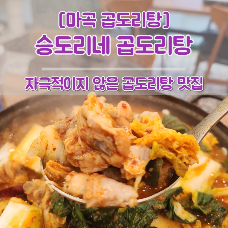 승도리네곱도리탕마곡 이미지
