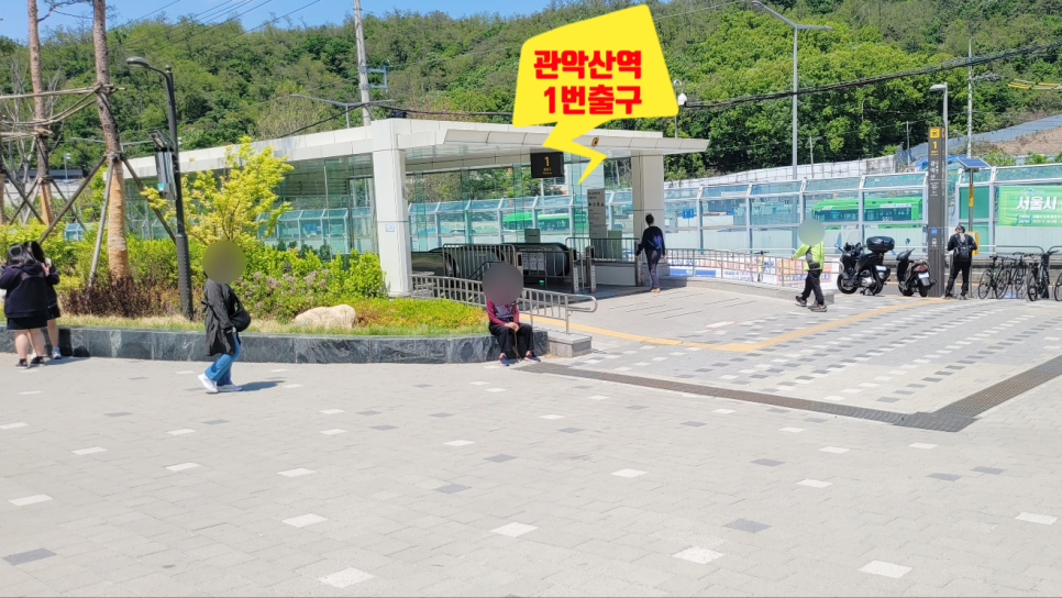관악산 계곡 캠핑장 이미지