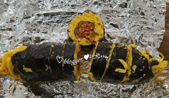 김밥;꽃피다 이미지