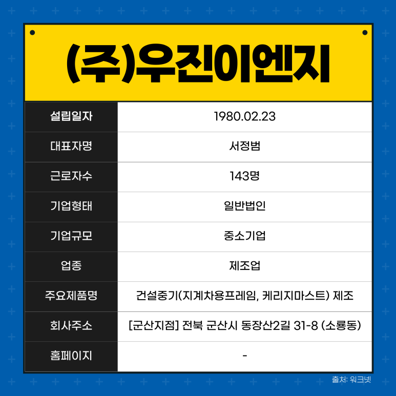 우진이엔지 이미지