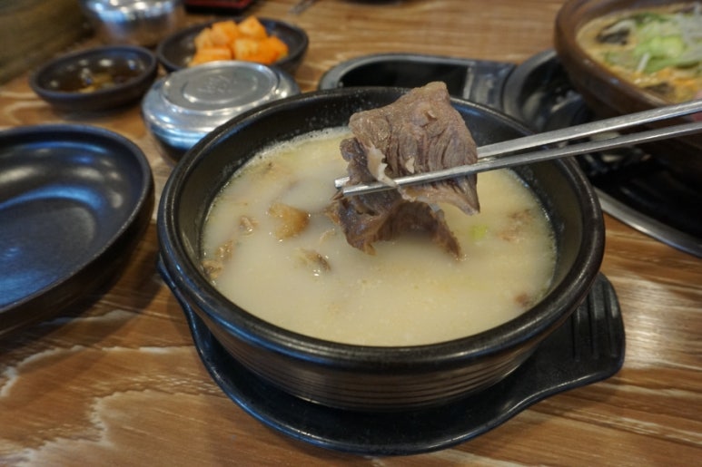명장국밥 이미지