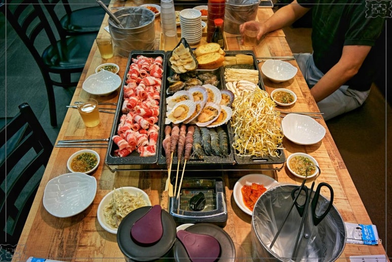 택이네조개전골 이미지