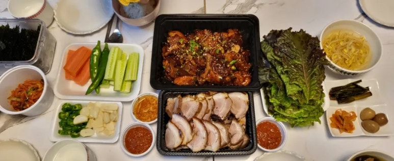 백마왕족보쌈 이미지