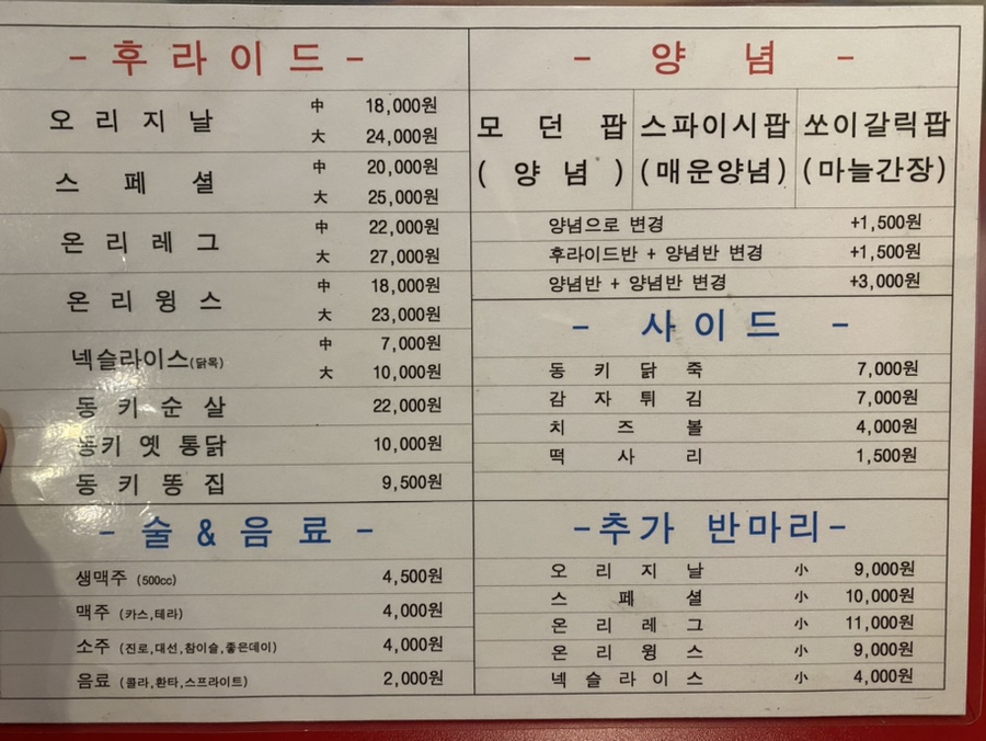 옛날통닭(사상점) 이미지