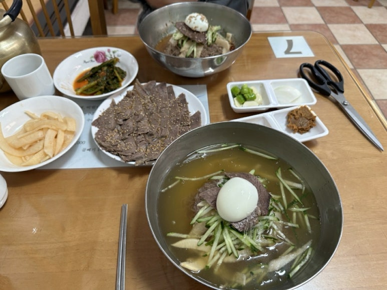 목포냉면 이미지