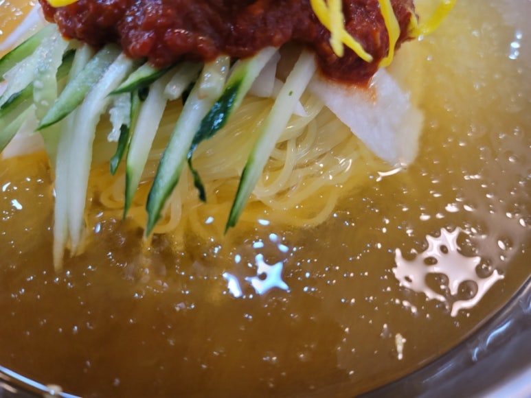 통영지존밀면 이미지