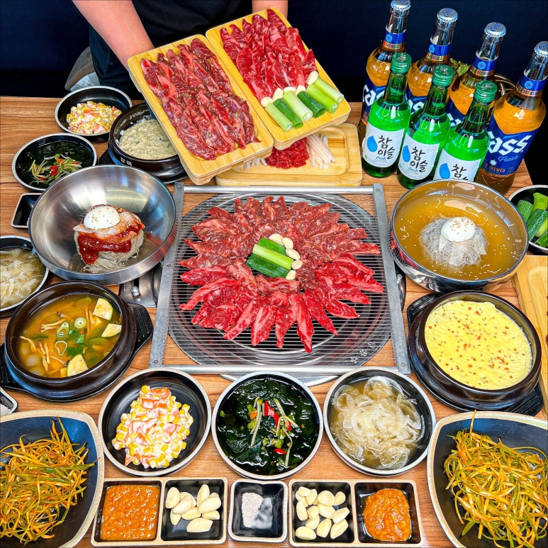 참숯화로구이 이미지