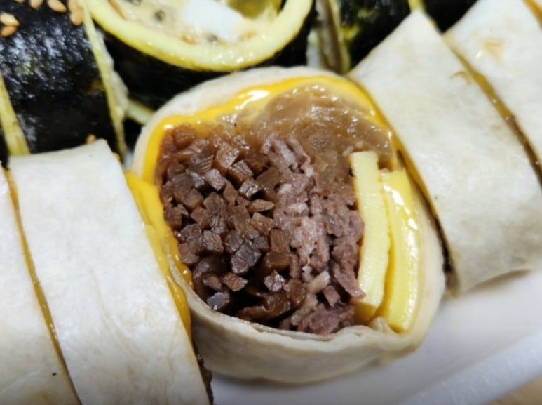 오늘은 김밥 이미지