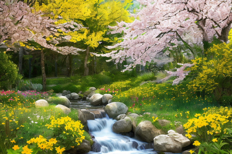 꽃과나무(Flower tree) 이미지