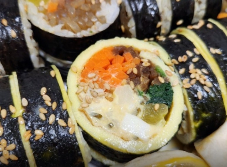 오늘은 김밥 이미지