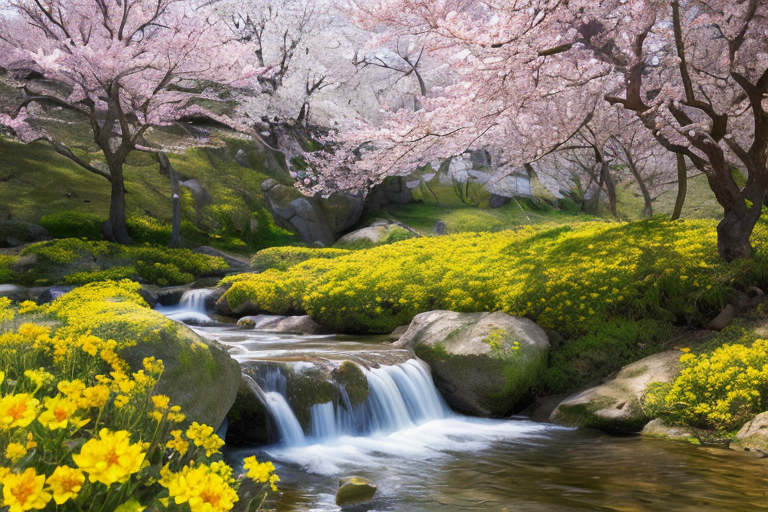 꽃과나무(Flower tree) 이미지