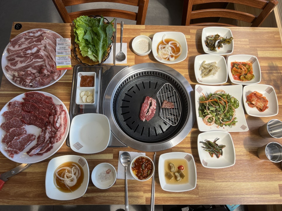 부광 한우, 한돈 숯불구이 이미지