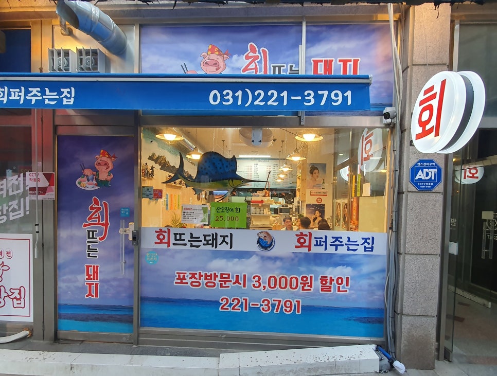 회뜨는돼지 이미지