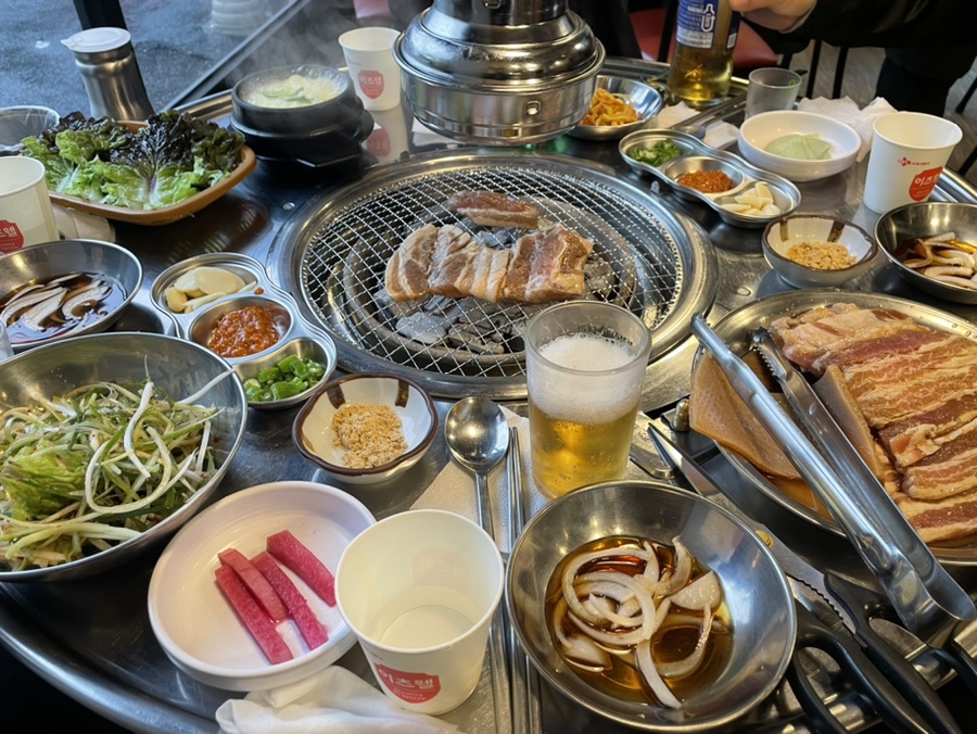 깍뚝숯불구이 이미지