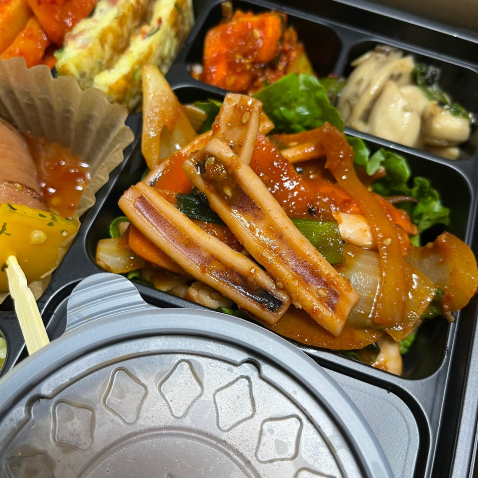 매콤수제반찬수제도시락 이미지