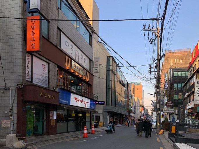 가로수길 이미지