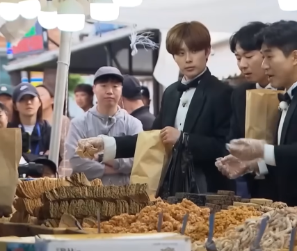 전통옛날과자 이미지
