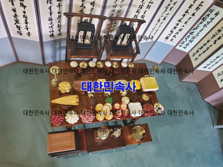 고려종가차례상 이미지