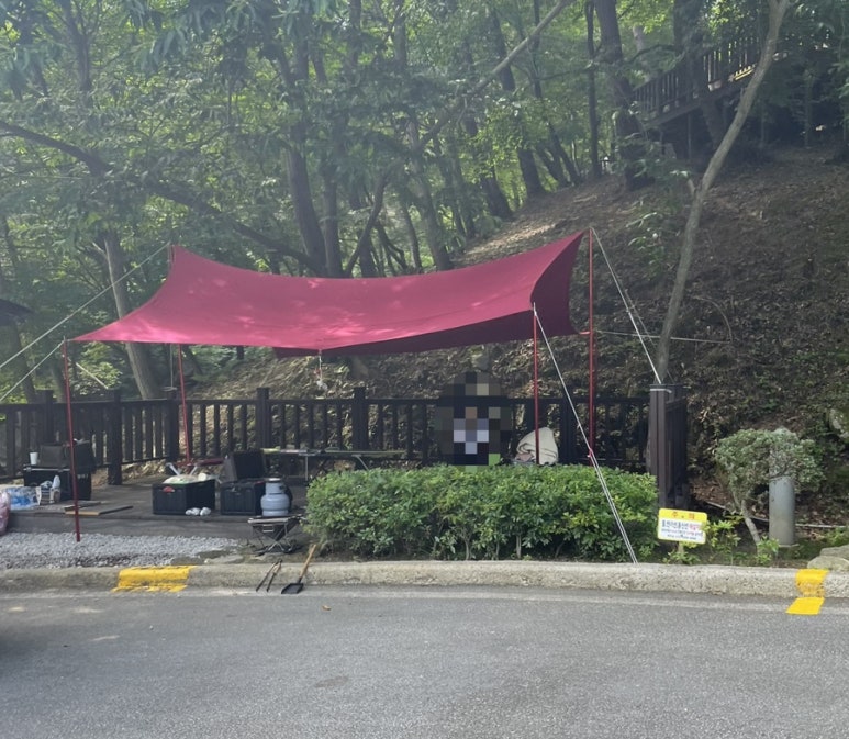 솔바람 야영장 이미지