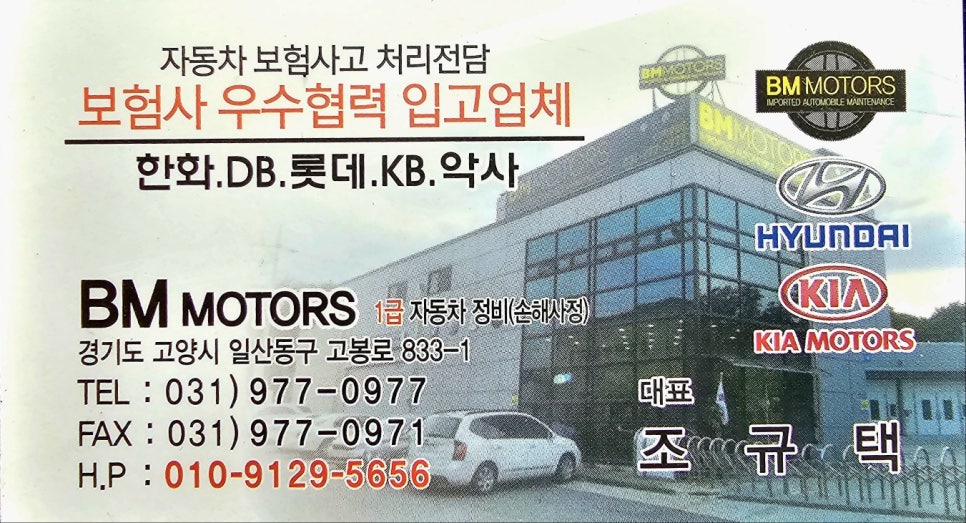 BM모터스 이미지